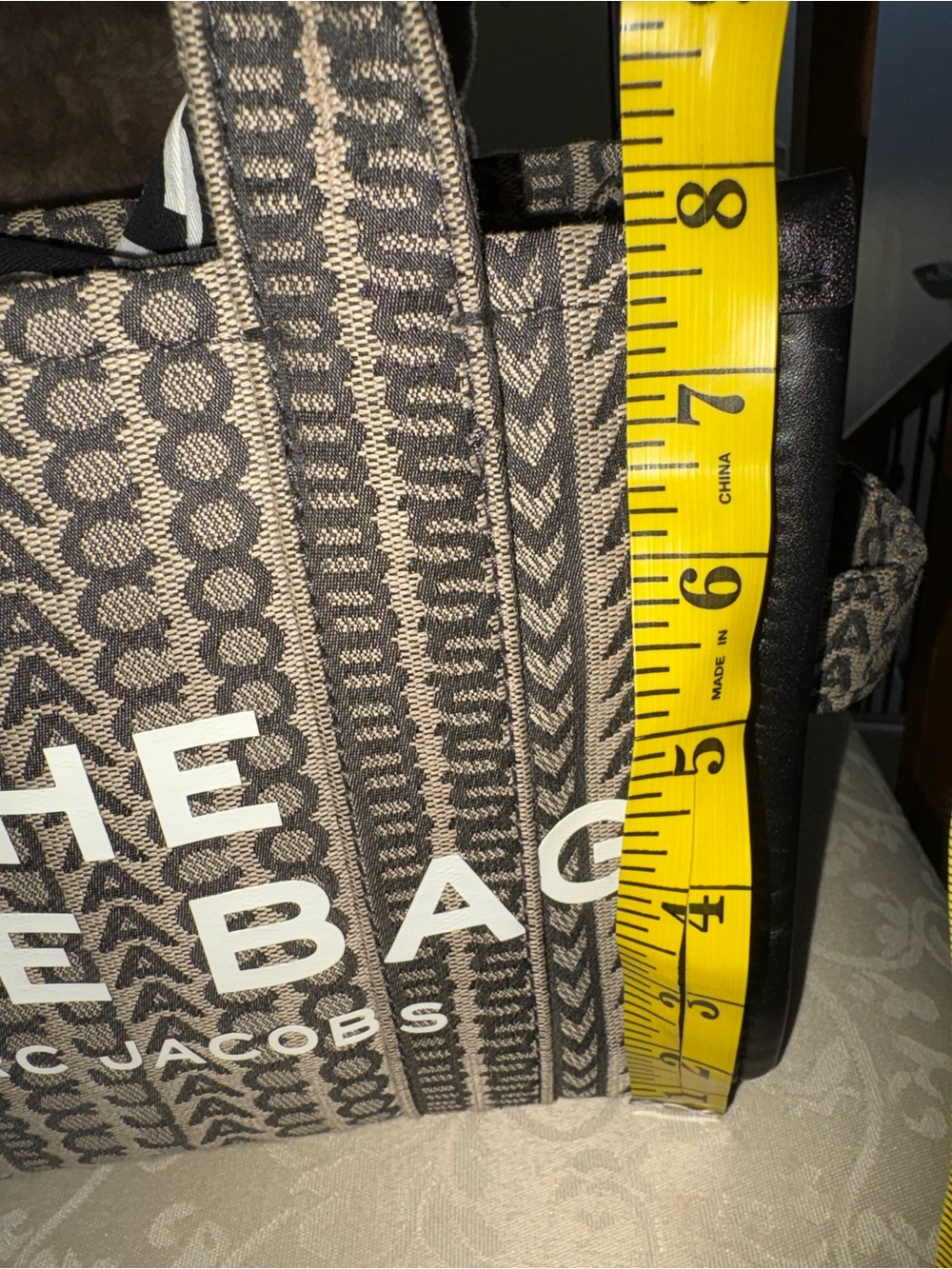 Small Marc Jacobs Monogram Crossbody Canvas Tote - Picture 4 of 9